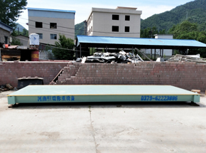 欒川縣糧食合作社20噸、30噸電子地磅