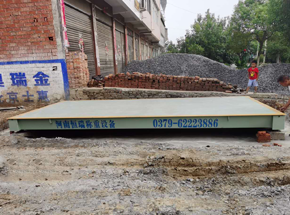 南陽鄧州扈廟村農(nóng)業(yè)合作社40噸地磅