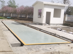 正陽(yáng)縣渤?；ㄉ鷤}(cāng)儲(chǔ)物流100噸地磅