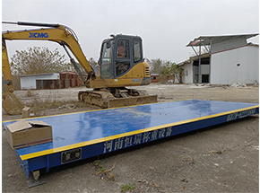 信陽市固始縣草廟集鄉(xiāng)煙堆子收購(gòu)站15噸地磅