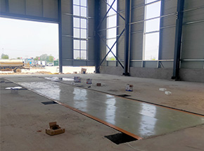 商丘睢陽(yáng)區(qū)紫金智能物流產(chǎn)業(yè)園100噸地磅