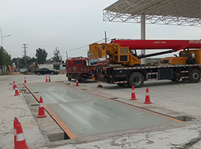 濮陽市南樂縣亨潤(rùn)石化加油站120噸地磅