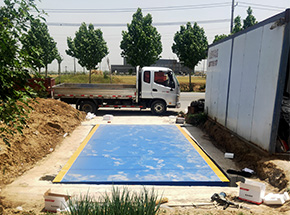 南陽唐河大河屯鎮(zhèn)農(nóng)業(yè)合作社40噸地磅